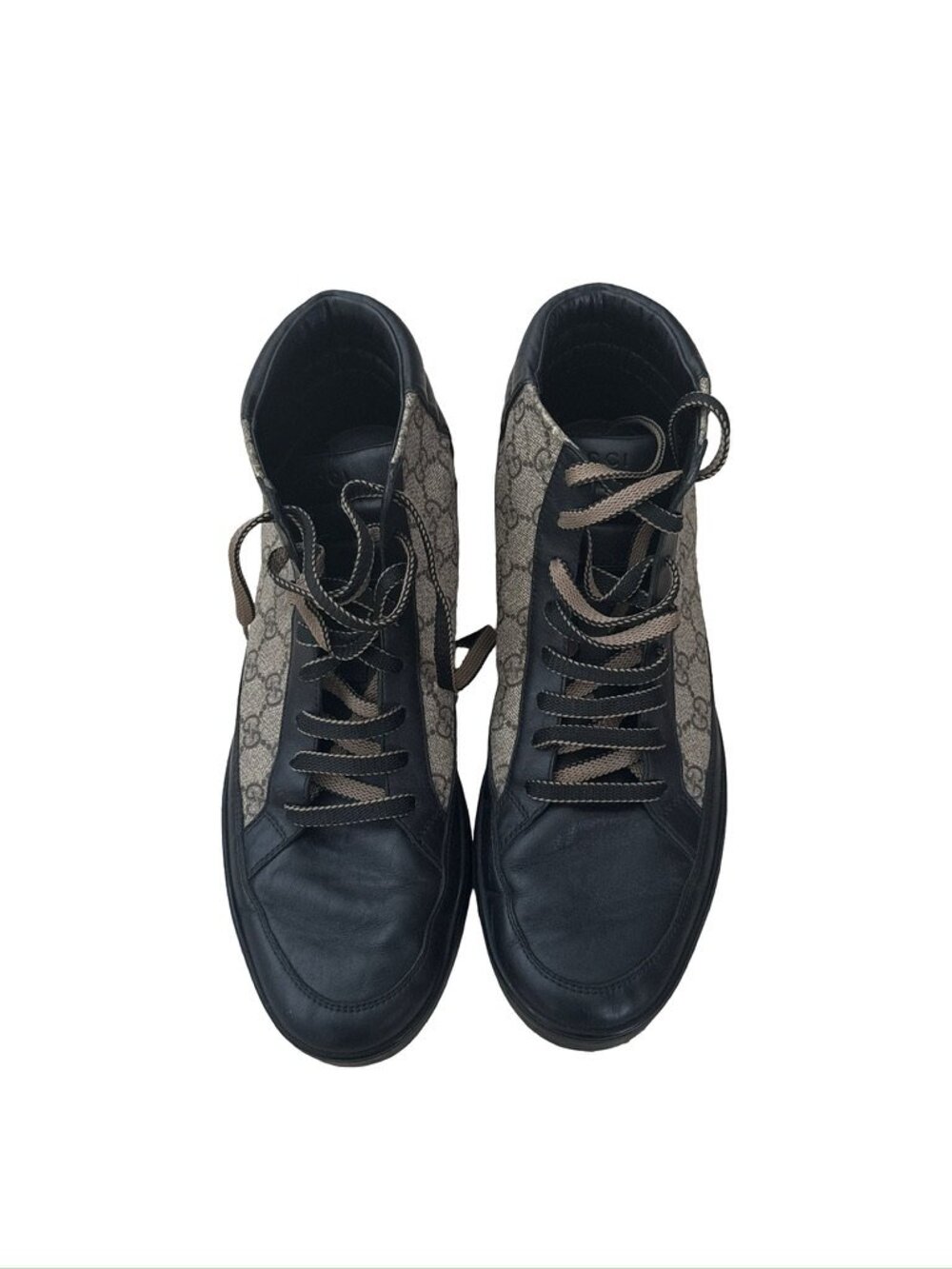 Gucci GG monogram booties size 9
